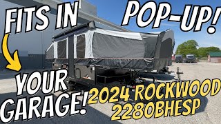 2024 Rockwood 2280BHESP Tour: Sports Edition Pop-Up Camper!