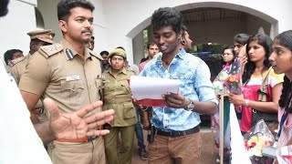 🔥Theri movie official making video clip🔥 | #Vijay | Part 1