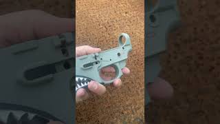 Sharps Bros Hellbreaker Lower in Bull Shark Cerakote by Scallywags Customs