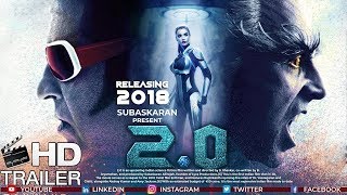 Robot 2.0 - Official Trailer [Hindi] | Rajinikanth | Akshay Kumar In 3D Technology HD 2018