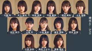 櫻坂46 - BAN【歌割り/歌詞/フォーメーション】