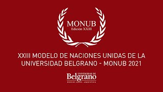 Acto de inauguración MONUB 2021