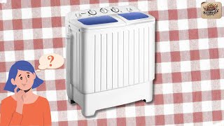 How effective is a portable washing machine? Giantex Portable Twin Tub Washing Machine Review