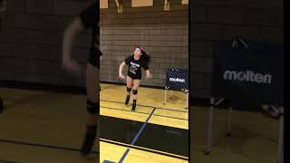 Three Volleyball Serve Tactics and Strategies For The Short Serve: Training With Coach April