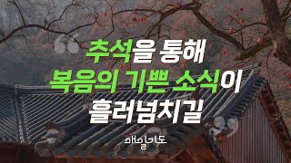 [매일기도] 9월 17일 화요일(추석)  | 추석을 통해 복음의 기쁜 소식이 흘러넘치길