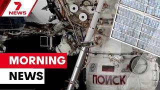 Community rallies behind victims; Astronauts take shelter; Sydney home invasion | 7NEWS