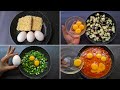 4 Easy and Simple Breakfast Recipe! 10 Minutes Healthy Recipe. Egg Breakfast Ideas.