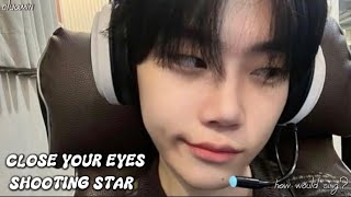 How Would CLOSE YOUR EYES sing XG ‘Shooting Star’ | Line Distribution