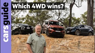 Ford Everest vs Isuzu MU-X vs Mitsubishi Pajero Sport: 2023 comparison review - 4WD off-road test