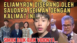 ELIAMYRON DISERANG BERTUBI-TUBI OLEH SESAMA KRISTEN SAMPE DIKATAIN BODAT | SIMAK BAIK-BAIK VIDIONYA