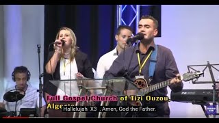 Ittubarek yisem-ik: Kabylian Christian Song @ Full Gospel Church of Tizi Ouzou, Algeria(Subtitles)
