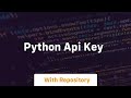 python api key