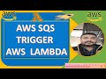 AWS SQS with Lambda Trigger Step by Step Tutorial | Trigger Lambda when message in AWS SQS