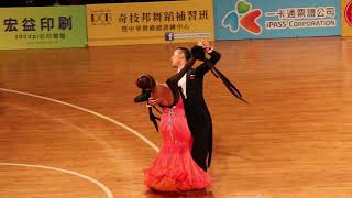 2018 WDSF Taipei Open Asian Standard Foxtrot Sam Liu Suki Liu