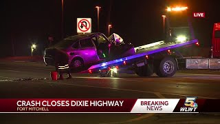 Police: Driver sustains serious injuries, northern Kentucky road closed in both directions after ...