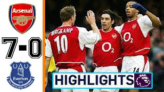 Arsenal vs Everton 7-0 | Gоals & Hіghlіghts | Premier League 2005