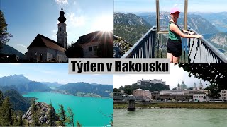 Cestovatelský vlog | Týden v Rakousku | Hallstatt, Salzburg, Wolfgangsee, Attersee, Dachstein