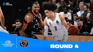 London Lions-Paris Basketball | Round 4 Highlights | 2023-24 BKT EuroCup
