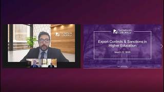Export Controls & Sanctions in Higher Education