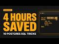 This SQL Trick Saved Me 4 Hours a Week (Postgres)