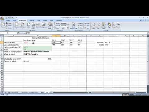 Calculate IRR using Excel Note **** it is Expected cash flows... Calculate IRR using Excel Note **** it is Expected cash flows...