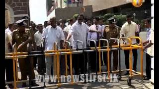 News1st High security zone in Colombo lifted