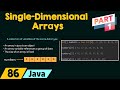 Single-Dimensional Arrays in Java (Part 1)