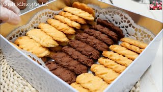 Bánh Tết Cookies Mayon Ngon hơn Bánh Quy Danisa nhiều! Công thức này giòn xốp thơm lừng, Vanh Khuyen