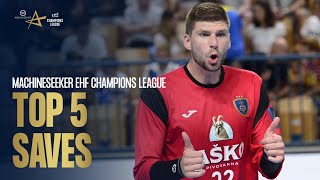 Emil NIELSEN never ceases to AMAZE US! | TOP SAVES | Round 2 | EHF Champions League Men 2023/24