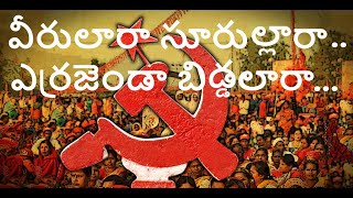 Veerullara surullaraa Errajanda Biddalaara | Errajanda Song|Communist Songs telugu |Viplava Gurthulu