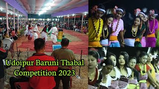 Udoipur Baruni Thabal Competition 2023 @DorendraSingha