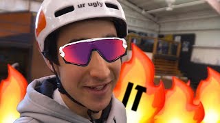 🔥 cash money lit  bmx stunts 🔥