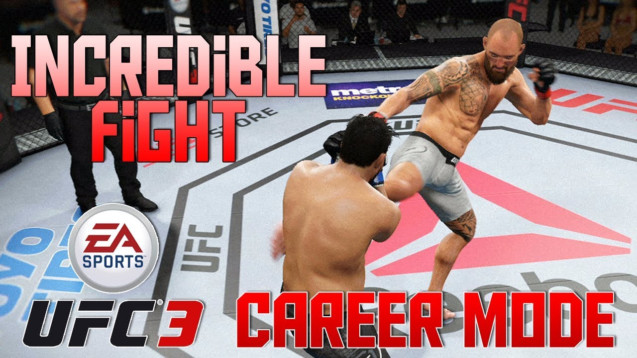 EA Sports UFC 3 GOAT Career Mode - CRAZY FIGHT WITH TRAVIS BROWN! UFC 3 ...