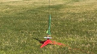 Estes Rockets - Mini Honest John Model Rocket Launch #estes #modelrocket #modelrockets