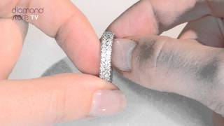 HG30 - 1ct Jasmine Platinum Diamond Full Eternity Ring