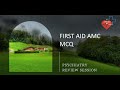 FIRST AID AMC MCQ Psychiatry Trial Class September 2023