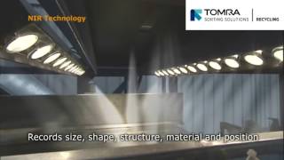 TOMRA NIR waste sorting technology