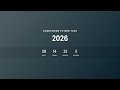 New Year Countdown Timer (2026) | HTML, CSS & JavaScript | MayanCoders