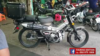 Review CT125 Touring Edition Set #041122 ( GIVI + OHLINS + PANTHER + PIAA + QUAD LOCK )