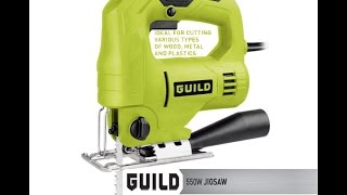 Guild Variable Speed Jigsaw | Demo