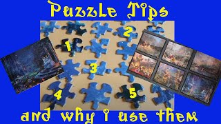 5 JIGSAW PUZZLE TIPS and Why I Use Them