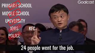 Jack Ma's inspirational interview on how to deal with rejections