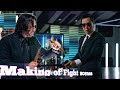 Fight scenes making of John Wick 4 / Keanu Reeves VS Danny yen