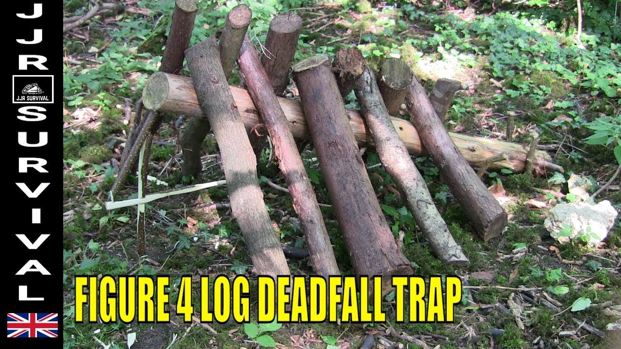 Figure 4 Log Deadfall Trap Youtube