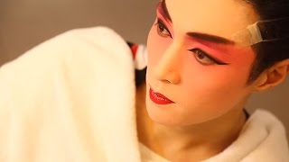 161015 The Mystic Nine Side Story Er Yue Hong Opera Makeup BTS 张艺兴 Zhang Yixing LAY