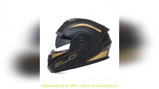 BLD Personalised Motorcycle Full Face Helmet Men Women Fashion Dual Lens Helmets Motocross Raci