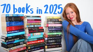 Every book I read in 2025... reviewed in one sentence each!