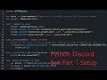 Python: How to make a Discord bot (Part:1 Setup)