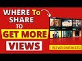 7 Places To Post YouTube Videos To GET VIEWS 💥