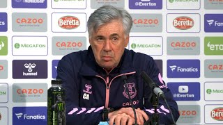 Carlo Ancelotti - Everton v Liverpool - Pre-Match Press Conference